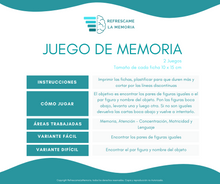 Cargar imagen en el visor de la galería, Juego de Memoria - pdf imprimible