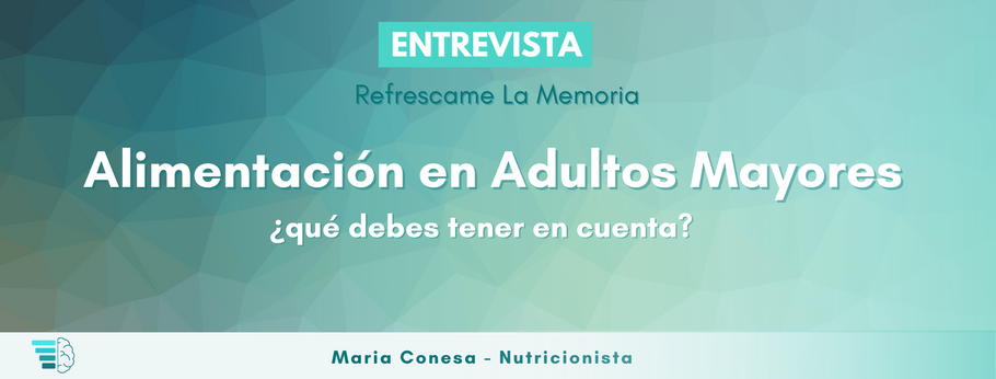 Alimentacion en adultos mayores