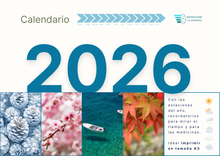 Cargar imagen en el visor de la galería, Calendario 2026 para personas mayores, tamaño A3 imprimible