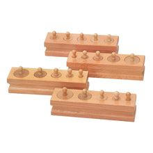 Cargar imagen en el visor de la galería, Juego de bloques cilíndricos
