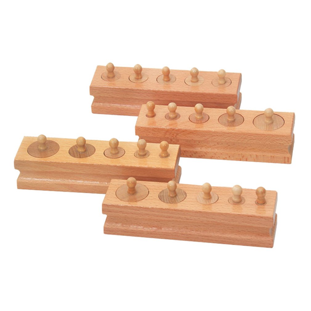 Juego de bloques cilíndricos