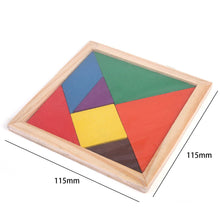 Cargar imagen en el visor de la galería, Puzzle de formas Tangram