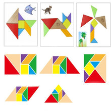 Cargar imagen en el visor de la galería, Puzzle de formas Tangram