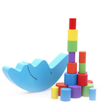 Cargar imagen en el visor de la galería, Juego de bloques luna en equilibrio