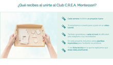 Cargar imagen en el visor de la galería, C.R.E.A. Montessori - unirse al Club
